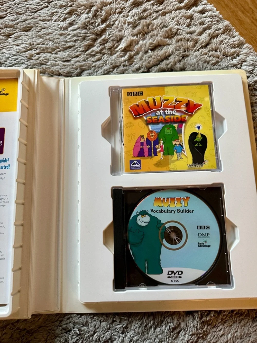 BBC Muzzy French Language Course for Children DVD CD Set